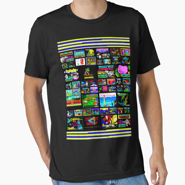 Manic Miner Logo - Willy and Enemies | Sinclair ZX Spectrum - 80s