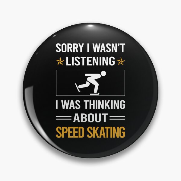 Item preview, Funny Listening Speed Skating Skate Skater designed and sold by RandalDavis.