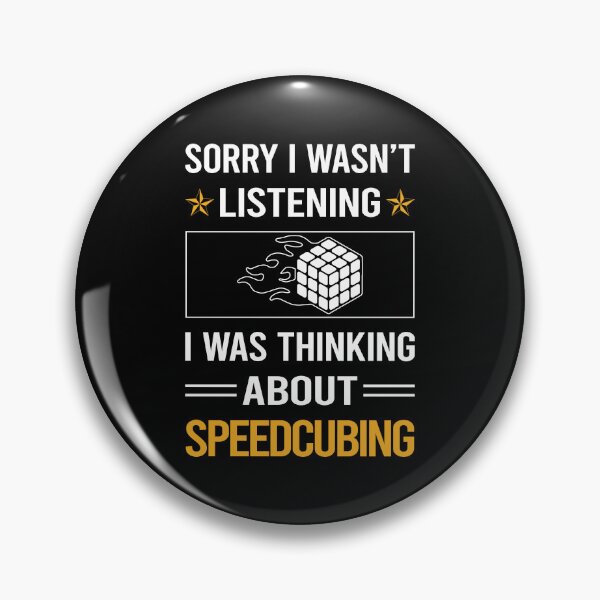 Item preview, Funny Listening Speedcubing Speedcube Speedcuber Speed Cubing designed and sold by RandalDavis.