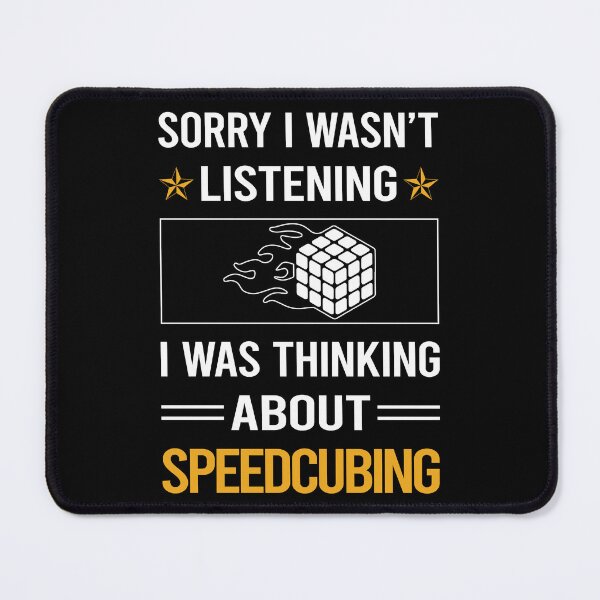 Item preview, Funny Listening Speedcubing Speedcube Speedcuber Speed Cubing designed and sold by RandalDavis.