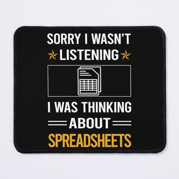 Item preview, Funny Listening Spreadsheet Spreadsheets designed and sold by RandalDavis.