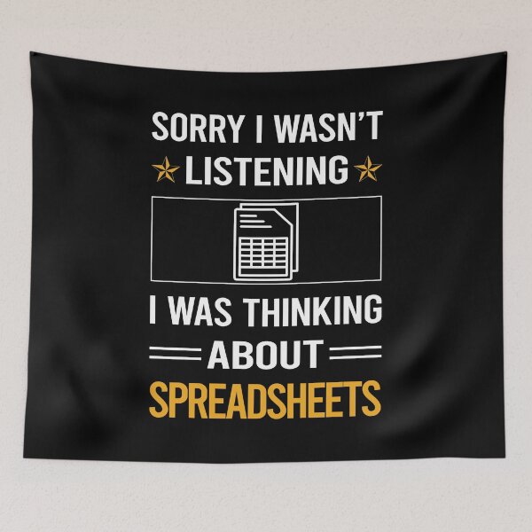 Item preview, Funny Listening Spreadsheet Spreadsheets designed and sold by RandalDavis.