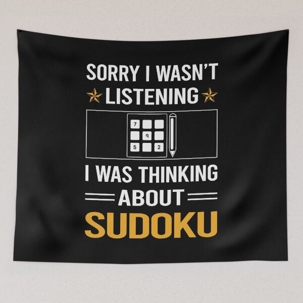 Item preview, Funny Listening Sudoku designed and sold by RandalDavis.