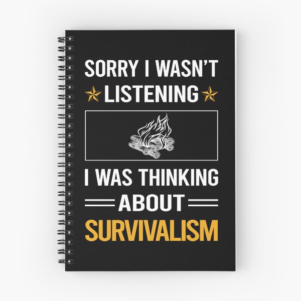 Item preview, Funny Listening Survivalism Prepper Preppers Survival designed and sold by RandalDavis.