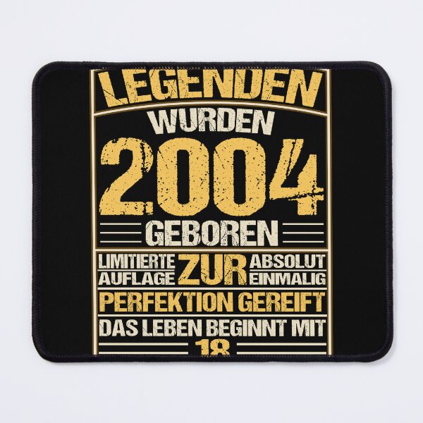 Artikelvorschau, Geburtstag Geschenk 2004 Jahrgang Volljährig 18. entworfen und verkauft von Luna Garcia.