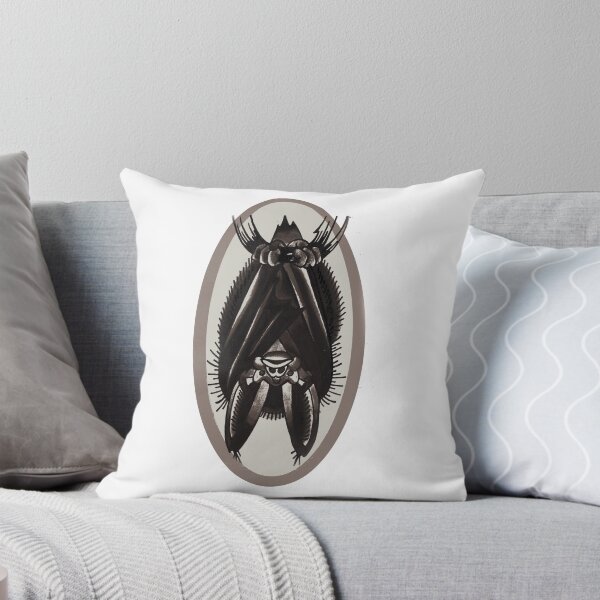 Item preview, hanging bat, old school tattoo bat designed and sold by resonanteye.