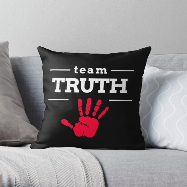 Team Truth- Fighting For Life Throw Pillow