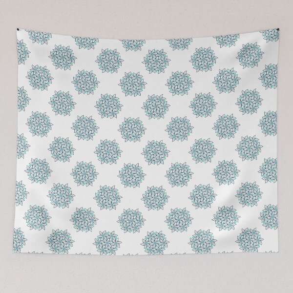 Item preview, Summer splash flowers and diamonds pattern designed and sold by MarvelousMau.