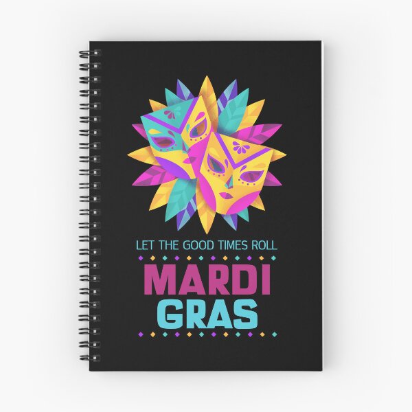 Item preview, Mardi gras quote, Let the good times roll - Colorful Mardi Gras  designed and sold by NobelFashion.