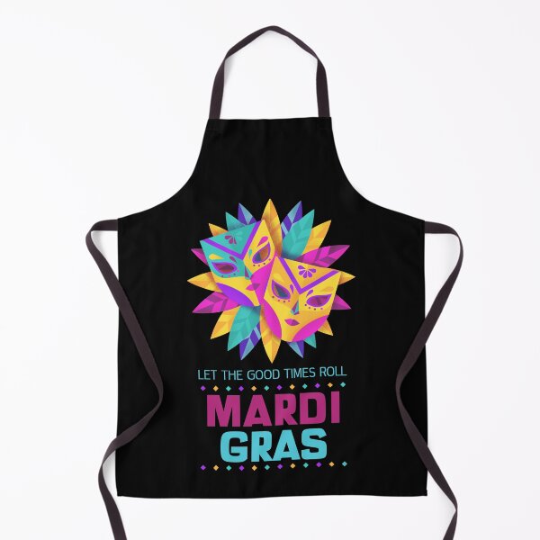 Item preview, Mardi gras quote, Let the good times roll - Colorful Mardi Gras  designed and sold by NobelFashion.