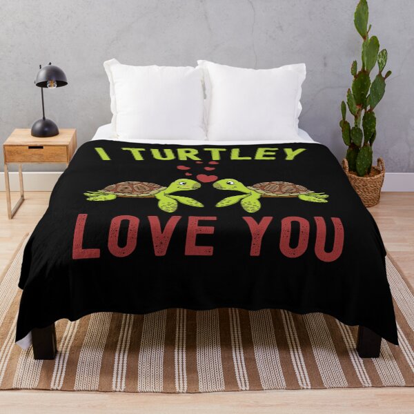 Item preview, I Turtley Love You Funny Cute Valentines Turtle Lover designed and sold by Kaladzishop.