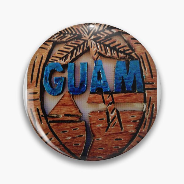 Item preview, Guam, Sello, FMG6966, RECORTES DE MADERA designed and sold by FMG6966.