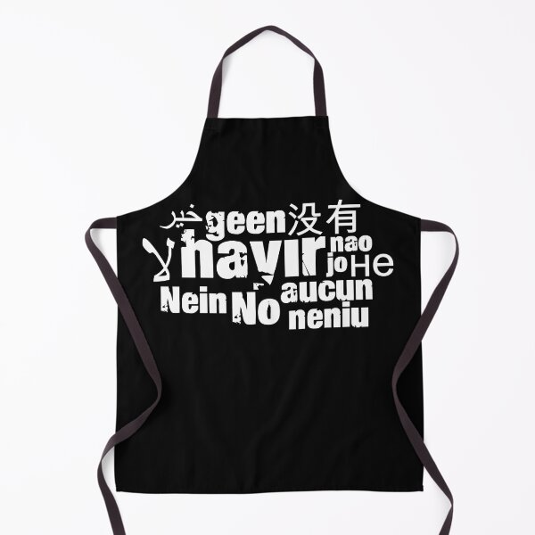 Item preview, The word "no" in different languages - white designed and sold by pASob-dESIGN.
