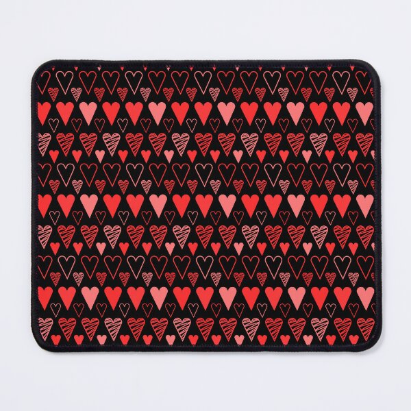 Item preview, Red Hearts Valentines Day Seamless Pattern designed and sold by dass-art.
