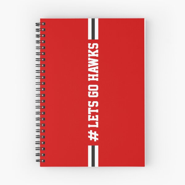 Item preview, Red Lets Go Hawks Hashtag designed and sold by Bear Creative.