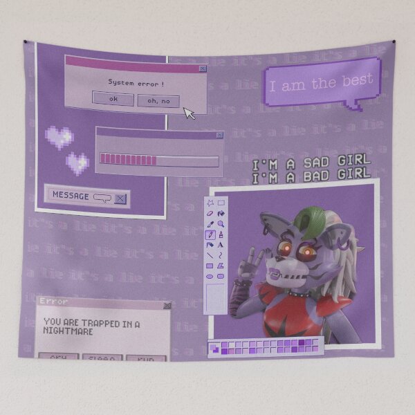 Item preview, Roxy fnaf designed and sold by Pandabear03.