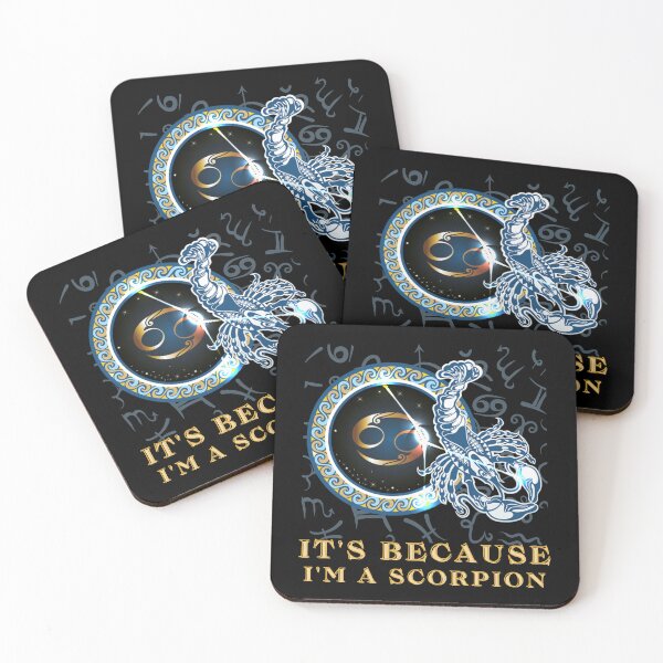 Item preview, Its because I am a Scorpion Zodiac Sign Astrology Scorpion 2022 Birthday Gift designed and sold by SweetbeStore.