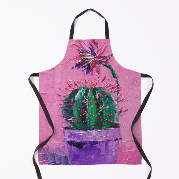 Item preview, Blooming Cactus On Pink Background designed and sold by NatalyMak.