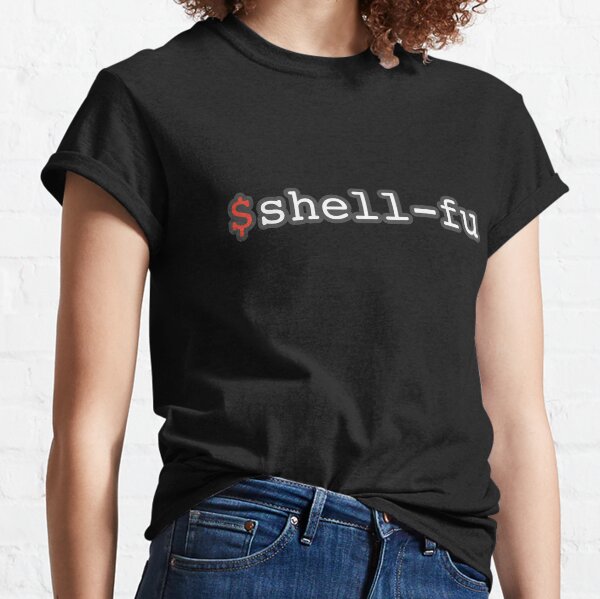 Item preview, $ shell-fu designed and sold by code-x-tees.