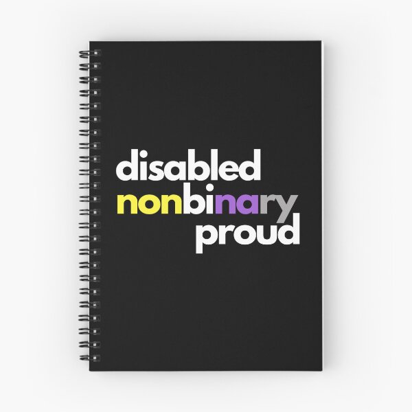 Item preview, Disabled nonbinary proud designed and sold by DisabiliTees.