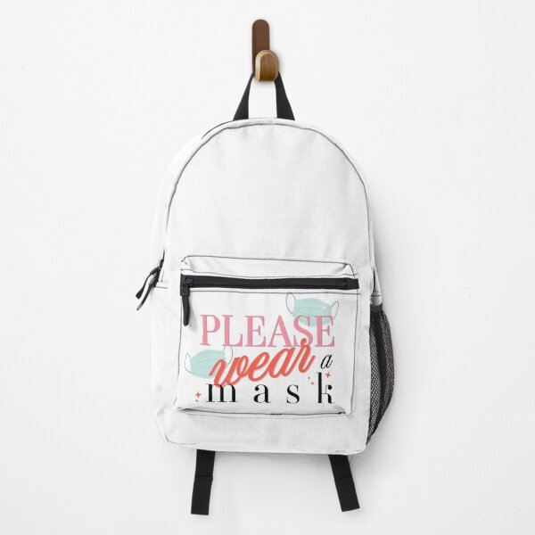 Item preview, PLEASE WEAR A MASK for health and safety retro vibe design. designed and sold by AgaRyc.