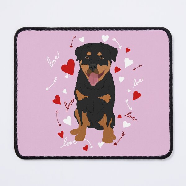 Item preview, Valentines Day Rottweiler designed and sold by KantstandyaC.