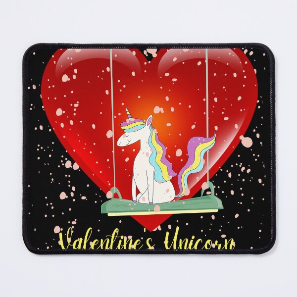 Item preview, Unicorn-Amore meaning love Valentines Heart designed and sold by Reubens-Art.