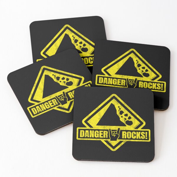 Item preview, Danger Rocks! Distressed logo designed and sold by peterpaz.