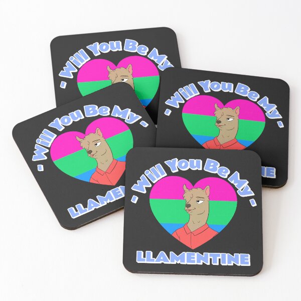 Item preview, will you be my llamentine designed and sold by Dbanksdesign.