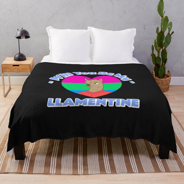Item preview, will you be my llamentine designed and sold by Dbanksdesign.
