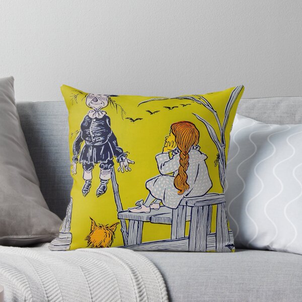Item preview, "Dorothy gazed thoughtfully at the Scarecrow." designed and sold by Rachel Hume.