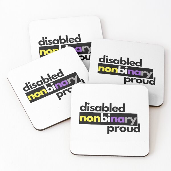 Item preview, Disabled nonbinary proud designed and sold by DisabiliTees.