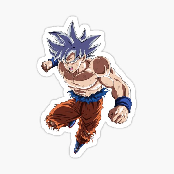 Goku Ultra Instinct Dbz Saiyan Sticker For Sale By Ryzox Redbubble 