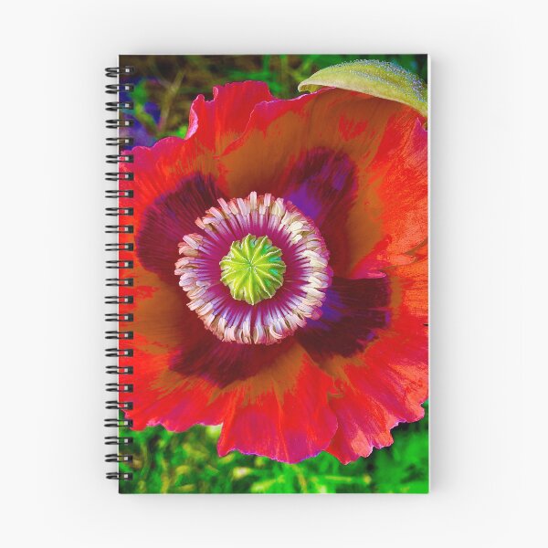 Item preview, Summer flowers in the wind. Detail red poppies. Beautiful floral patterns in red. designed and sold by Jonnekesart.
