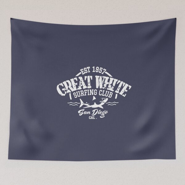 Item preview, Copy of Great White surfing club designed and sold by VUE-MER.