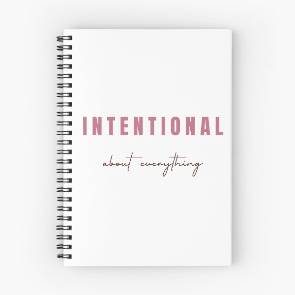 Item preview, INTENTIONAL about everything designed and sold by successmom.