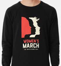 Frauen März auf Washington 2017 Offizieller Leichter Pullover