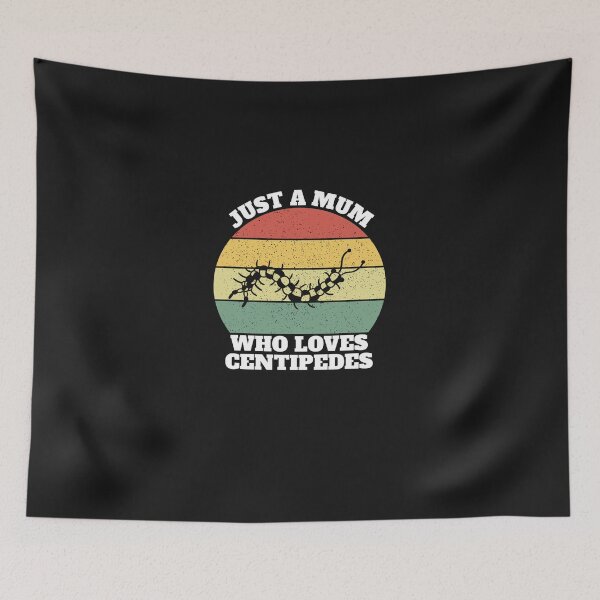 Item preview, Just A Mum Who Loves  Centipedes Sticker designed and sold by SaschaTheilig.