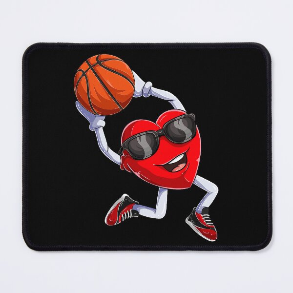 Item preview, Dunking Heart Basketball Valentines Day designed and sold by larryscott84.
