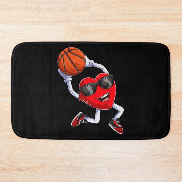 Item preview, Dunking Heart Basketball Valentines Day designed and sold by larryscott84.