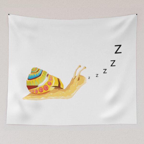 Item preview, Snail sleeping  designed and sold by GuRrmeet.