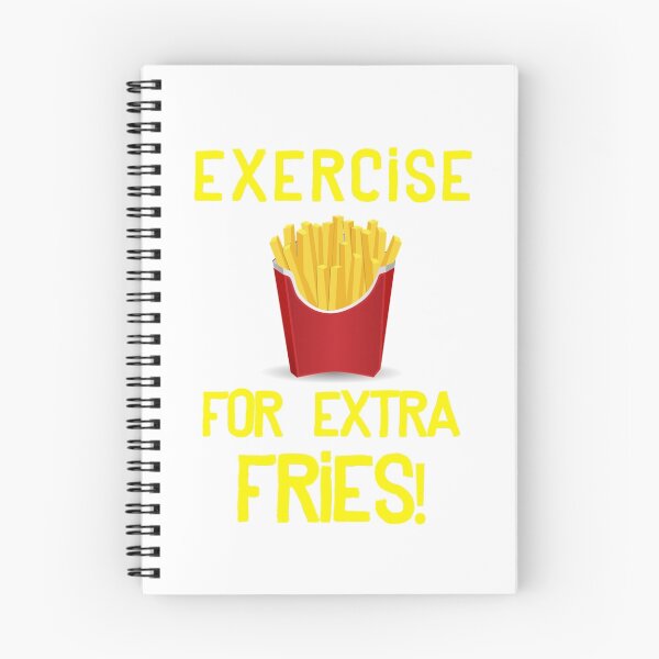 Item preview, Funny Gym - Exercise For Extra Fries!  designed and sold by ETIndustries.