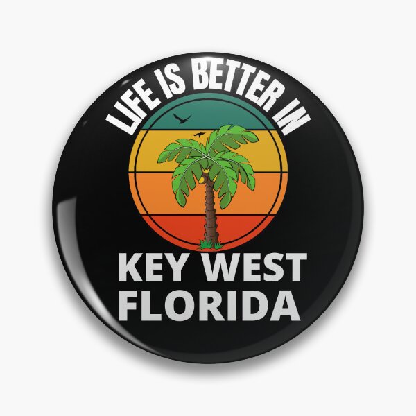 Item preview, Retro Life Is Better In Key West Florida Sunshine State designed and sold by RGRamsey.