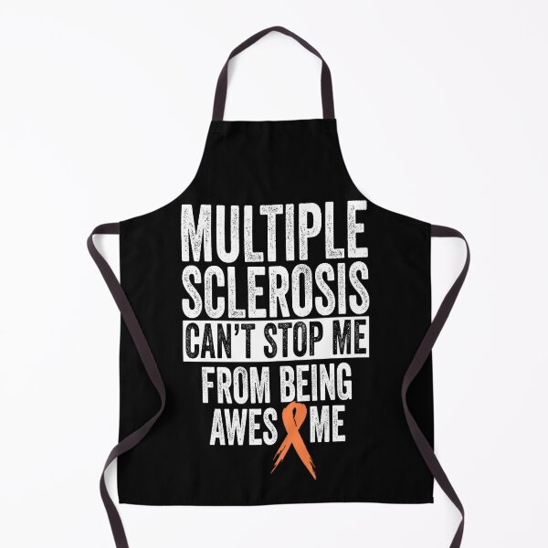 Item preview, Multiple Sclerosis Awareness Quote: Multiple Sclerosis Can't Stop Me From Being Awesome designed and sold by AMINE ★★★★★.