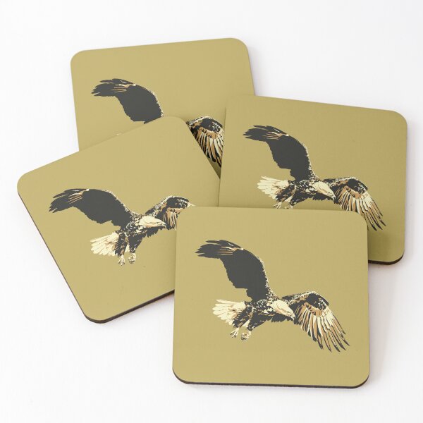 Item preview, Badass bald eagle designed and sold by Captain Chromatic.
