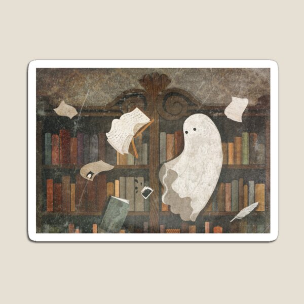 Item preview, There's a Poltergeist in the Library Again... designed and sold by katherineblower.