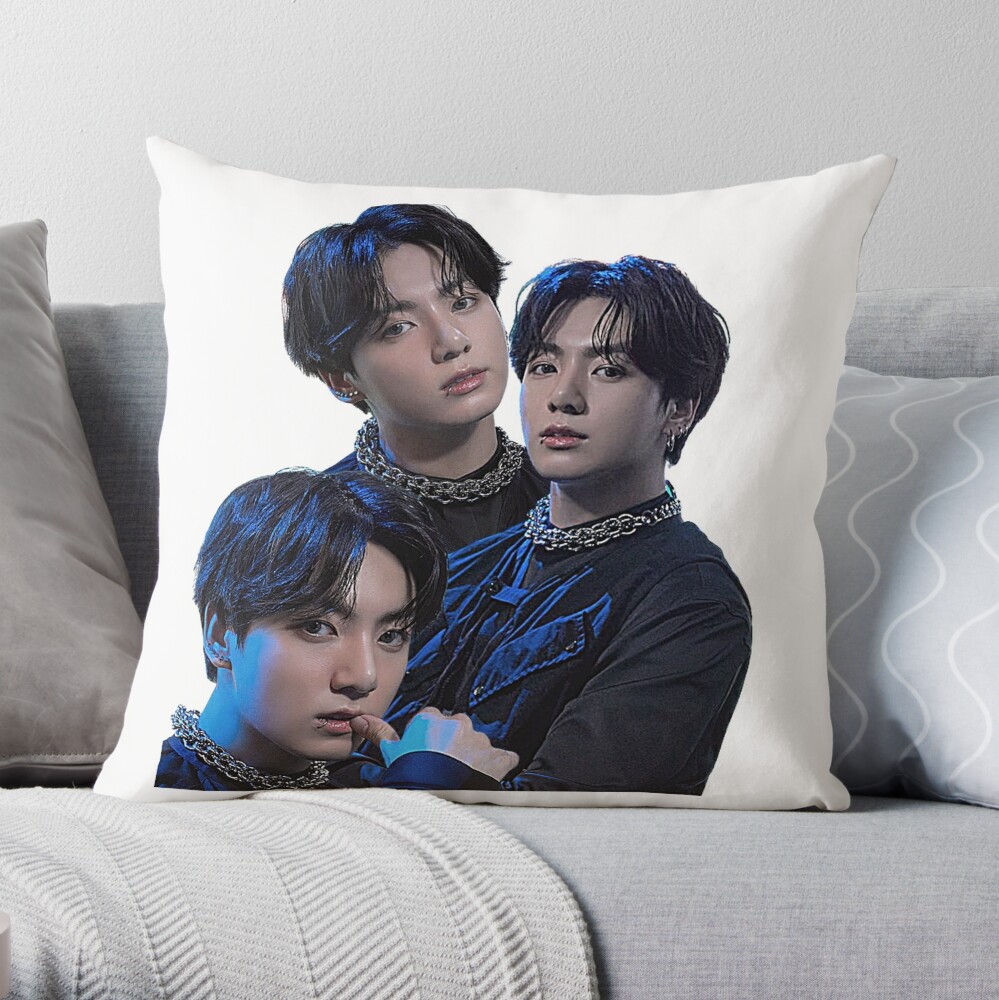 BTS KPOP 0T7 DESIGN Throw Pillow for Sale by Purplee7