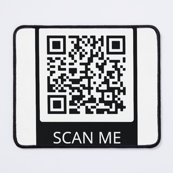 Item preview, Rick Rolled MEME QR Code designed and sold by ETVdesign.
