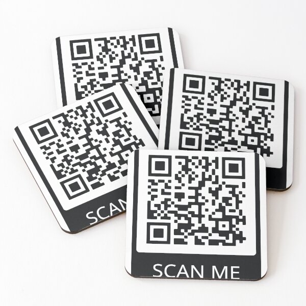 Item preview, Rick Rolled MEME QR Code designed and sold by ETVdesign.