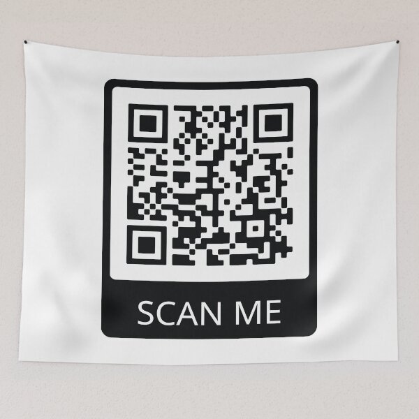 Item preview, Rick Rolled MEME QR Code designed and sold by ETVdesign.
